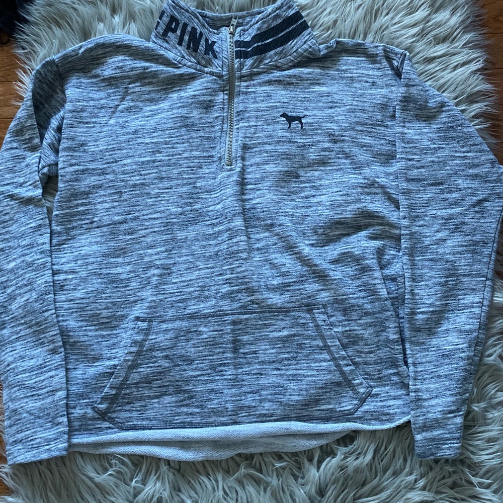 PINK zip up sweatshirt